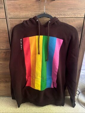 The 1975 Loving Someone Gay Pride Oversized Hoodie